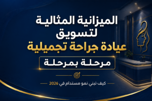 تسويق عيادة جراحة تجميلية